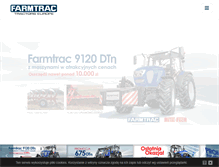 Tablet Screenshot of farmtrac.pl